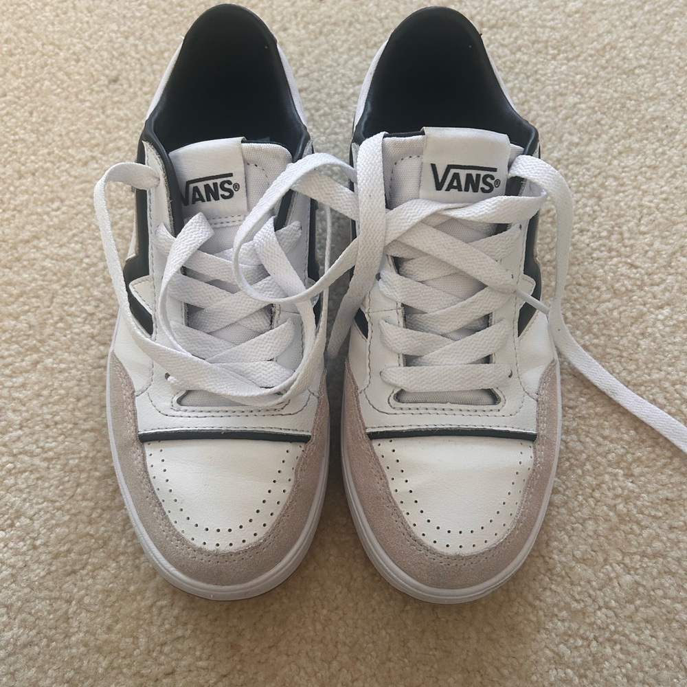 Vans Black and White Classic Sneakers